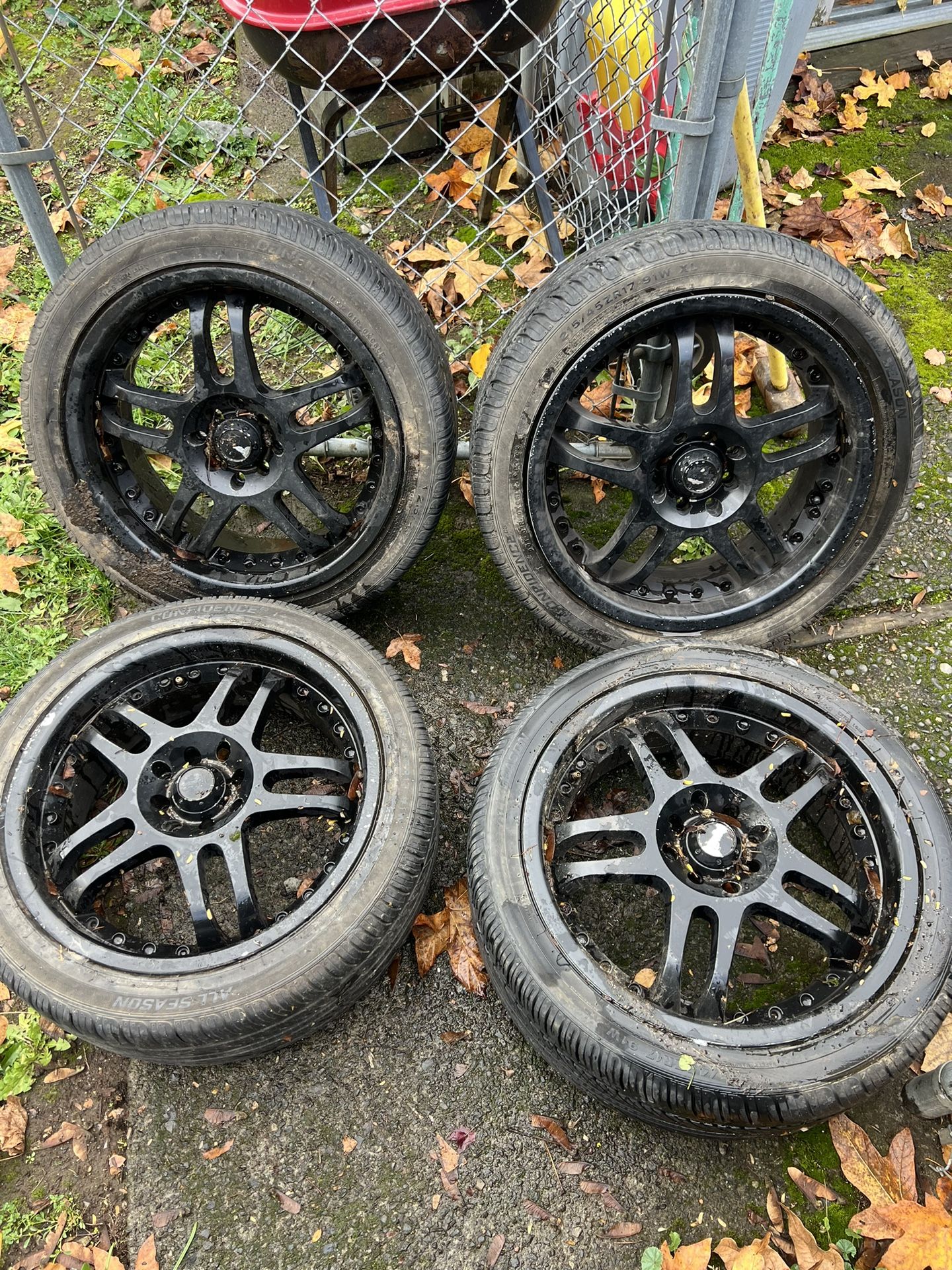 Wheels with All Season Tires