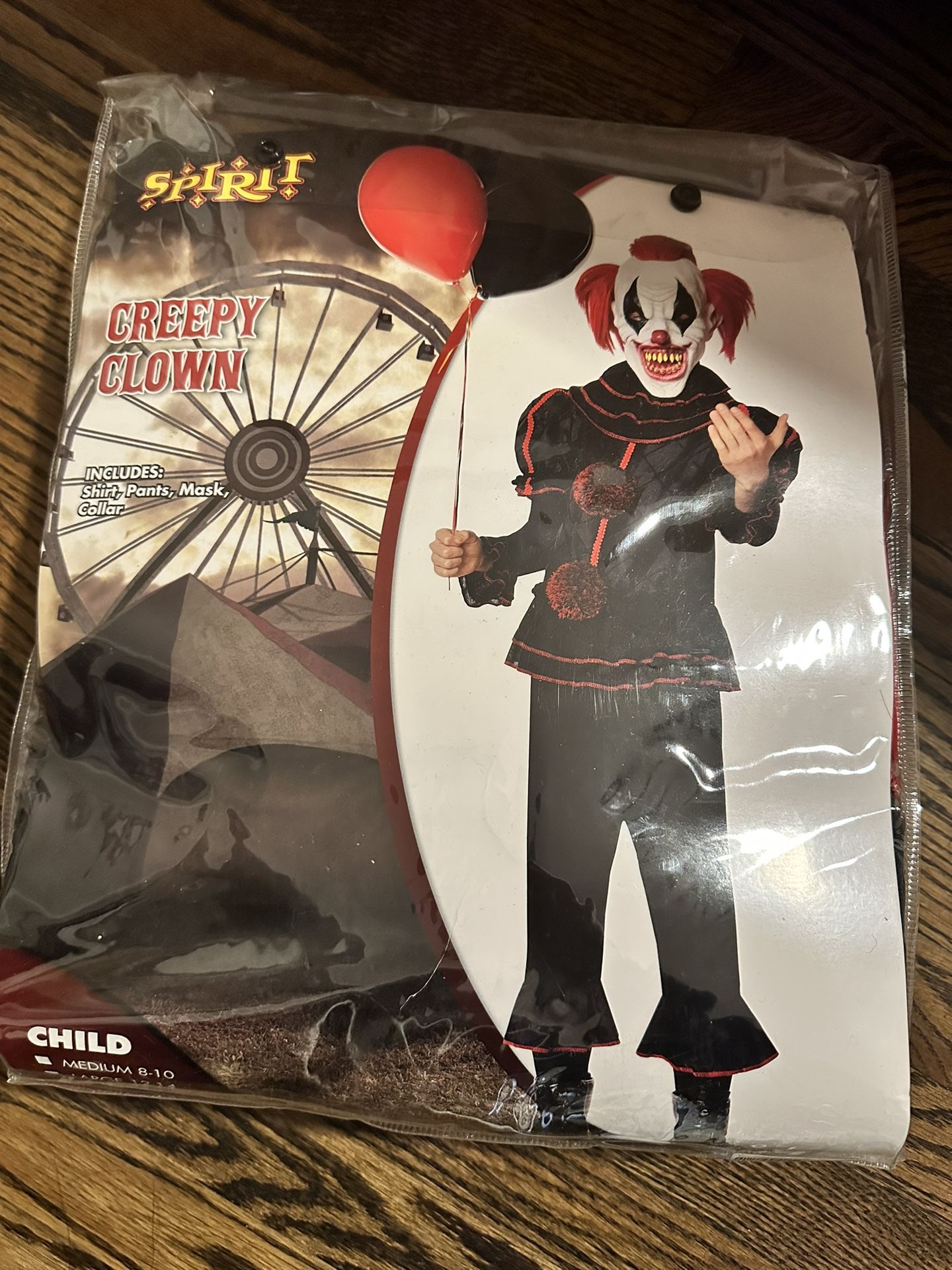 Creepy Clown Costume