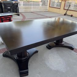 Restoration Hardware Dining Table 31” tall 89 1/2” x 48”