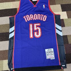 Toronto Raptors Vince Carter Basketball Jersey Purple