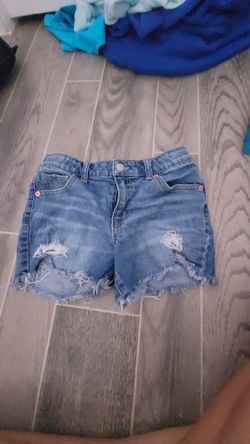 Blue Jean Shorts Juniors 
