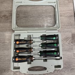 Mayhew 6pc capped end Catspaw screwdriver set