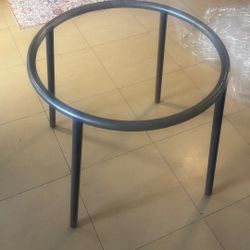 31 “ Metal Table Base For Glass Top