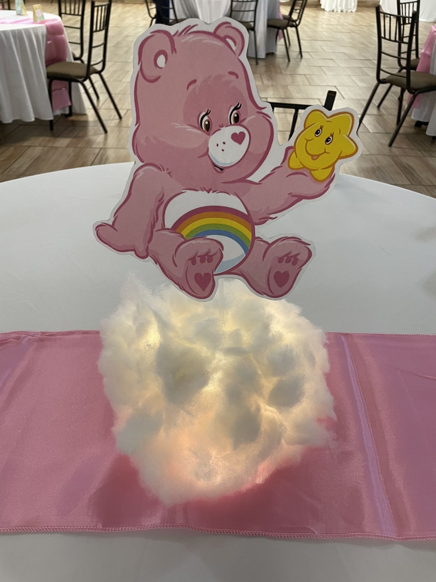 Care Bear centerpieces & Table Runners