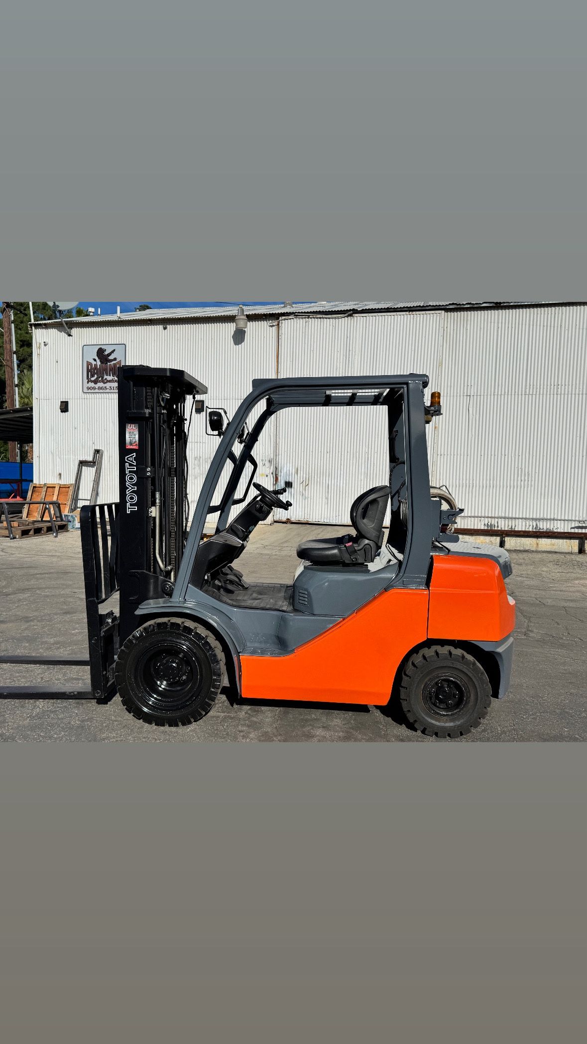 TOYOTA ALL TERRAIN PROPANE FORKLIFT