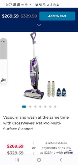 Bisell Crosswave Pet Pro