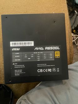 Msi rs650gl power for computer