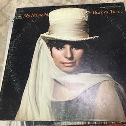 Barbara Streisand My Name Is Barbara Two Vinyl LP Columbia CL 2409 Music Album