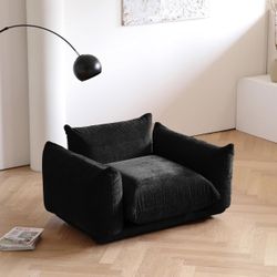 Mid-Century Modern Comfy Sofa Couch with Thick Cushion