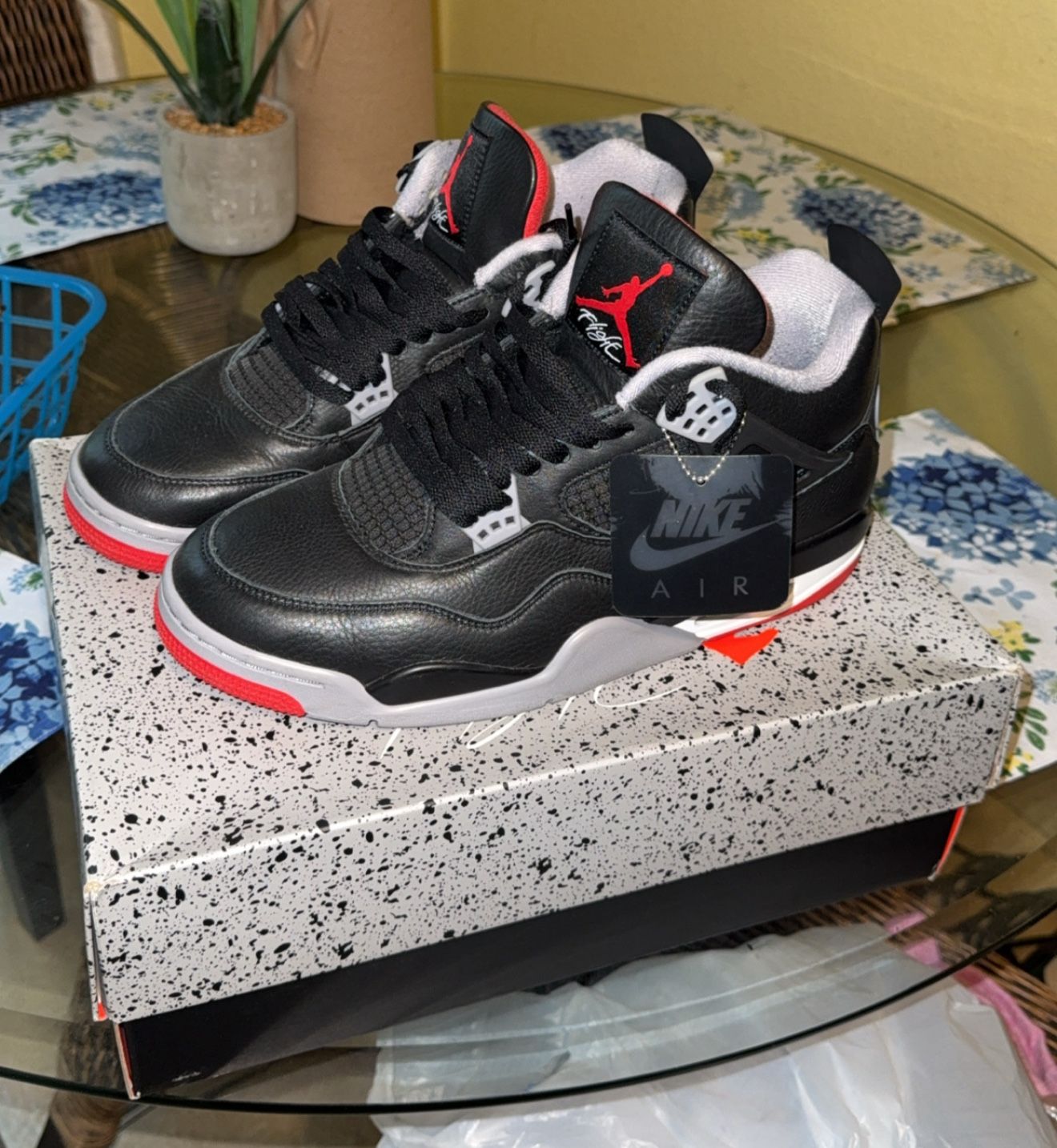 Jordan 4 Bred Reimagined