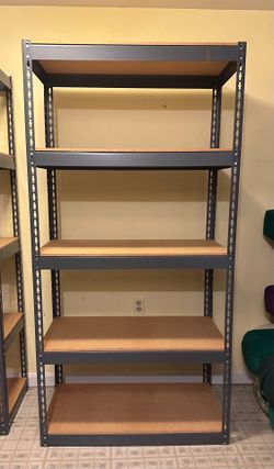 Storage shelves