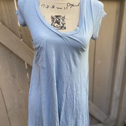 Size Small Blue Lightweight Dress