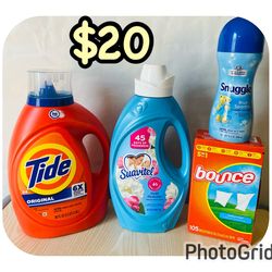 Household Bundle, $20 for all/$20 por todo‼️