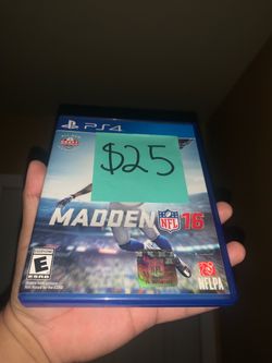 PlayStation 5 and 4 video game ps5 ps4 madden nfl 16 football