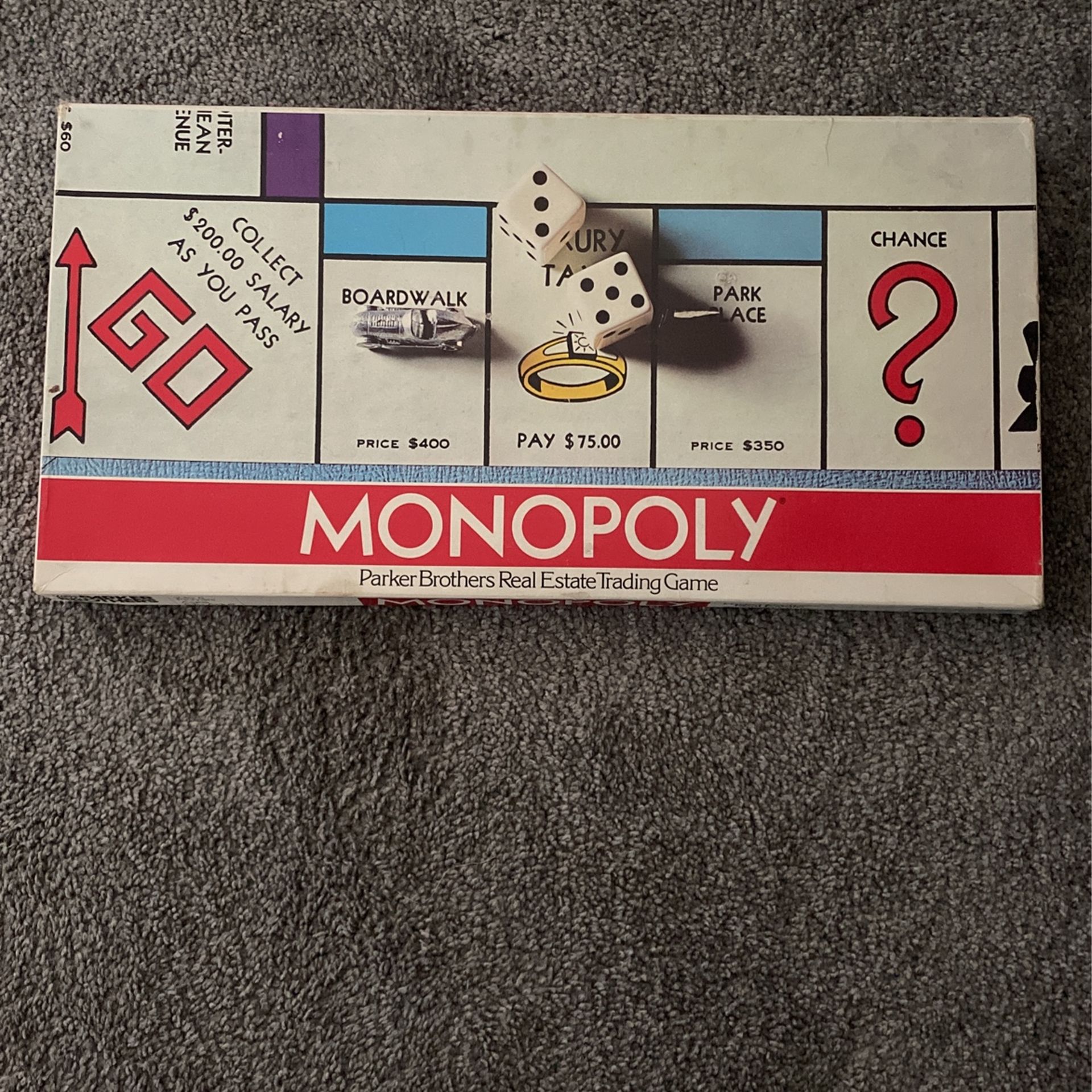 Vintage Monopoly board game