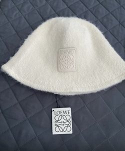 Loewe Beanie Hat In Wool 