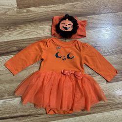 Baby Pumpkin Halloween Dress
