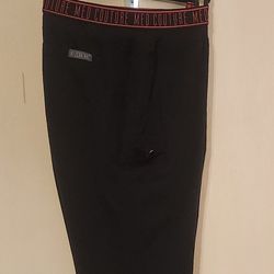 Med-Couture Touch Black Scrub Pants