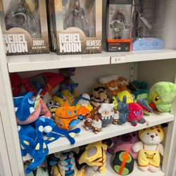 Pokémon Plushies And More