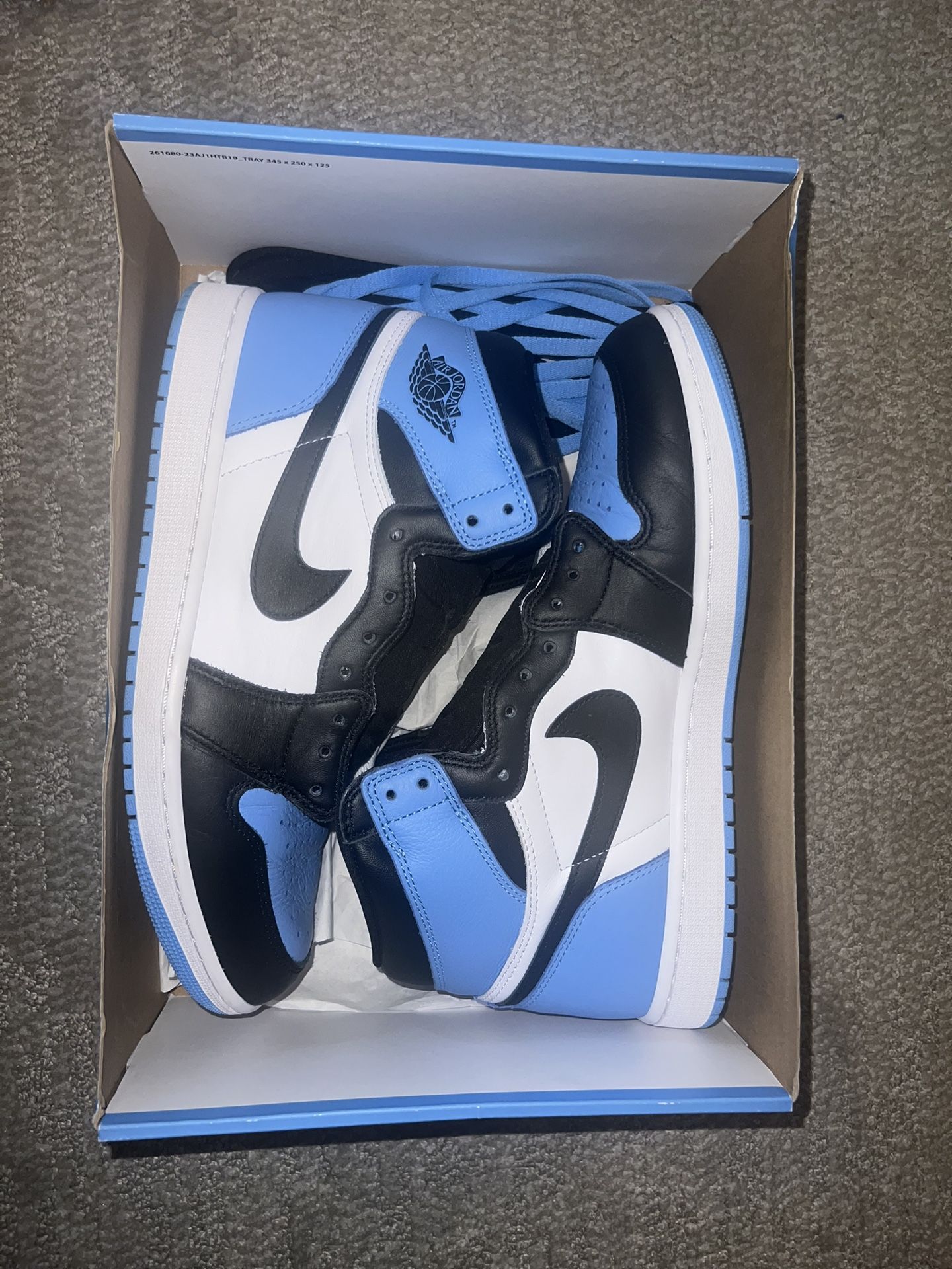 Jordan 1 Unc Toe Size 11