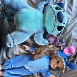 Stitch Backpack And Doll