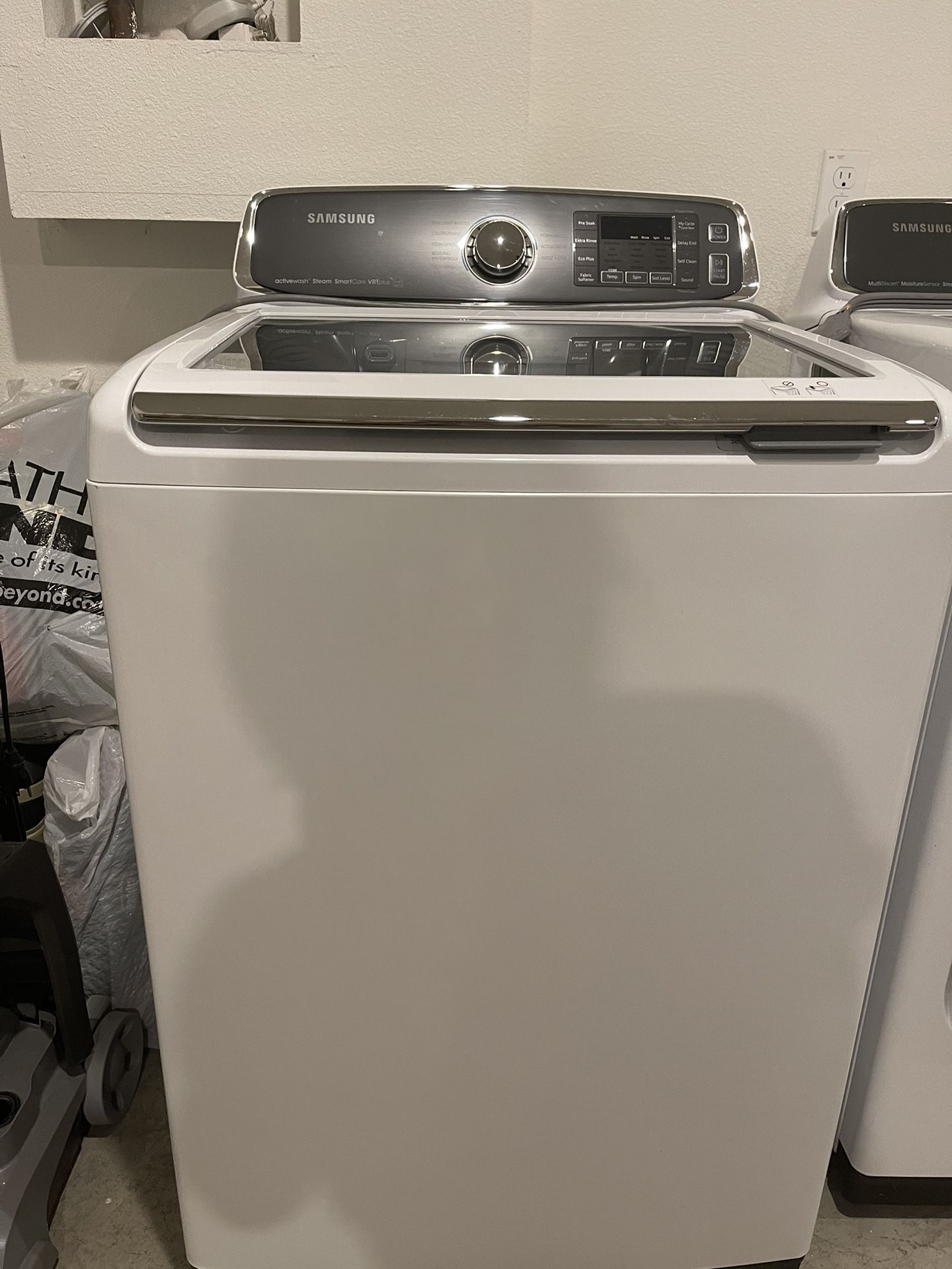 Washing machine and gas dryer each for $300