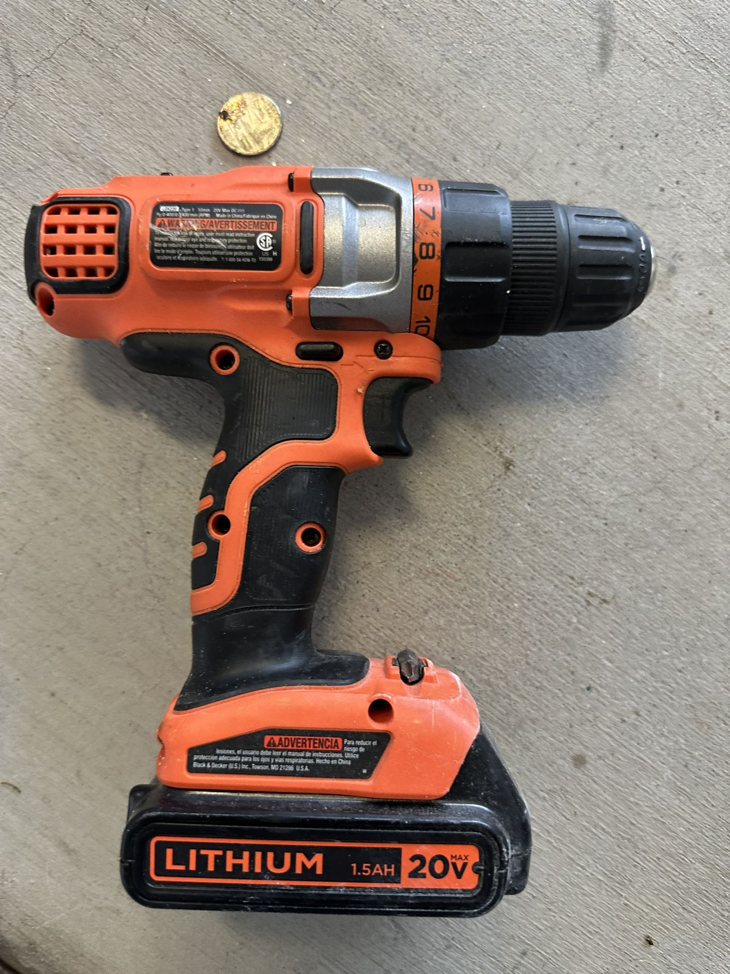 20v Black & Decker No Charger