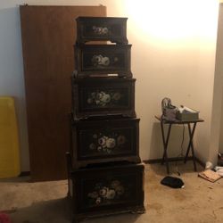 Vintage Russian Dolls Storage 