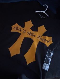 Black Graphic T-Shirt Called to Move Forward