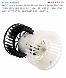 HVAC Heater Blower Motor Fits for BMW 3 Series E30 318i 318is 325e 325i 325iX. .