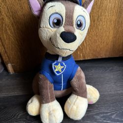 Franco Nickelodeon 2017 Chase Paw Patrol Plush Stuffed Animal 11"