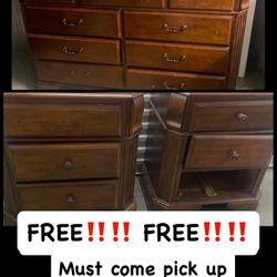 FREE dresser and nightstand