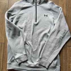 Mens Under Armour Zip Fleece 