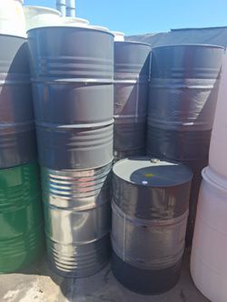 Steel barrels Closed Head Gray Water Storage Recycling Liquids Containers