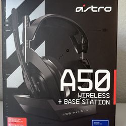 Astro A50 Gen 4 Wireless Headset With Base Station