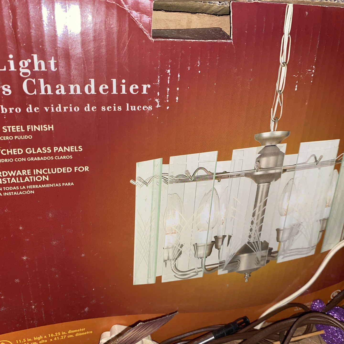Chandelier-New-Still in the Box