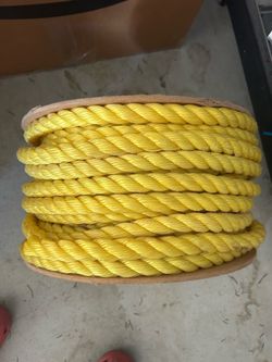 3/4 x 150 ft yellow trusted polypropylene rope