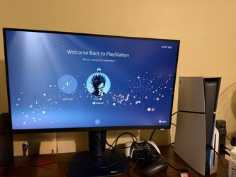 Ps5 with Alienware gaming monitor