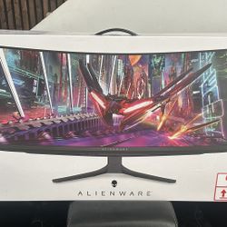 Alienware 34" curved monitor
