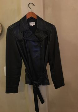 Woman's Cache Leather Jacket, Size 6