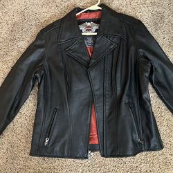 Harley Davidson, Women’s Leather Jacket, Helmet, Chaps