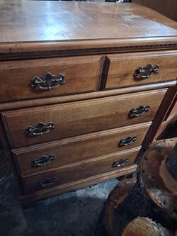 Wooden dresser