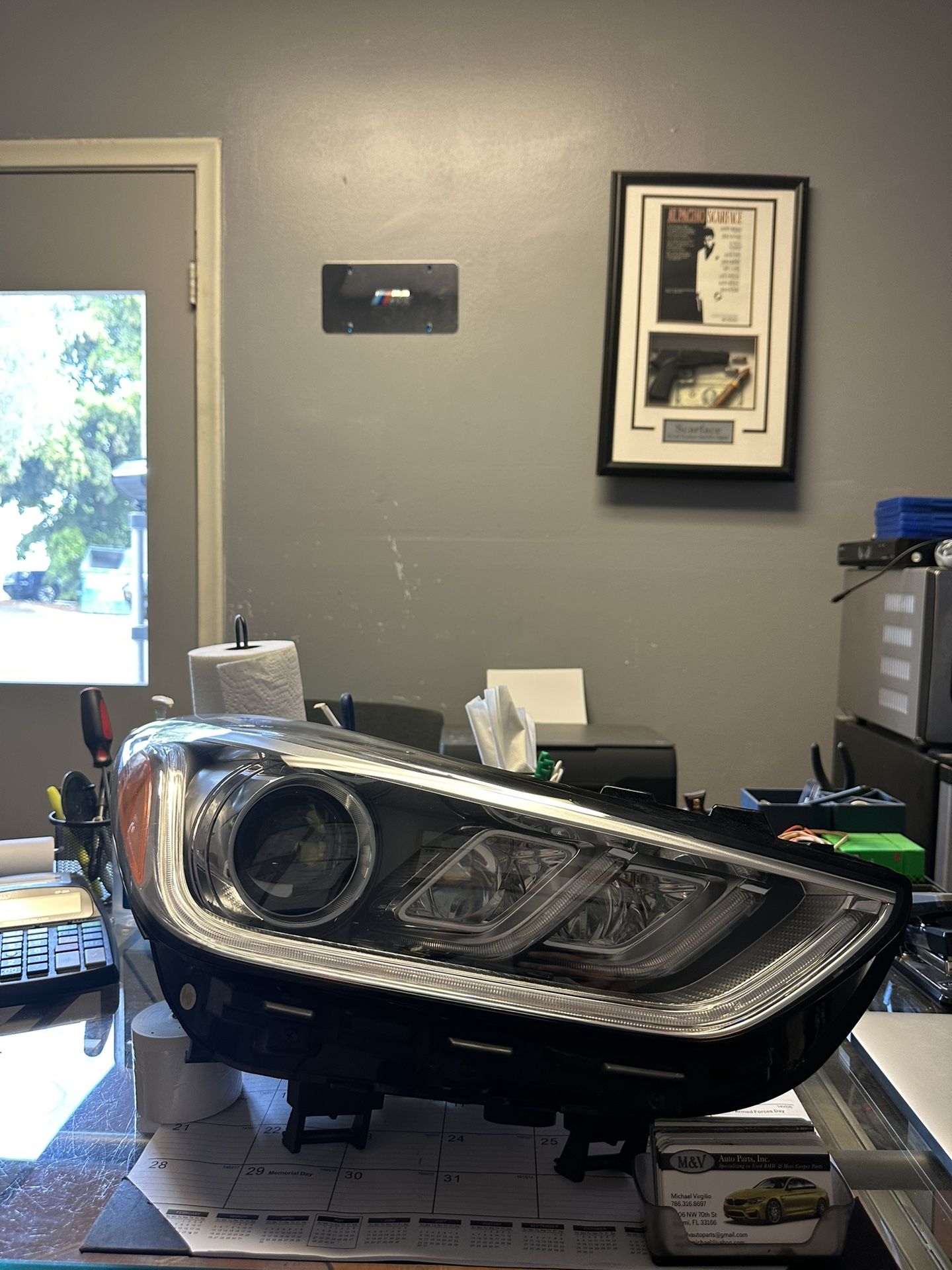 GENESIS G90 OEM RIGHT PASSENGER LED HEADLIGHT ‘2017-’2019