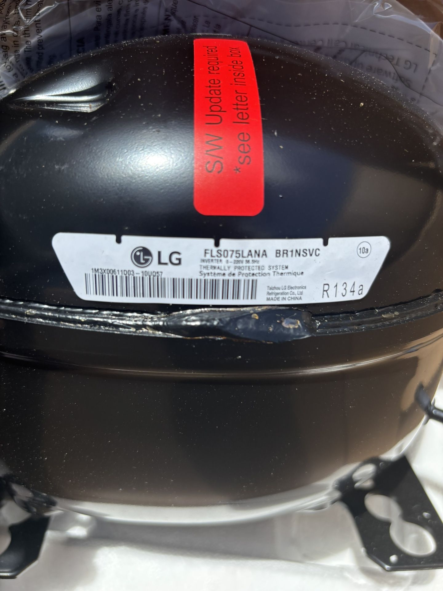 LG Refrigerator Compressor 134a