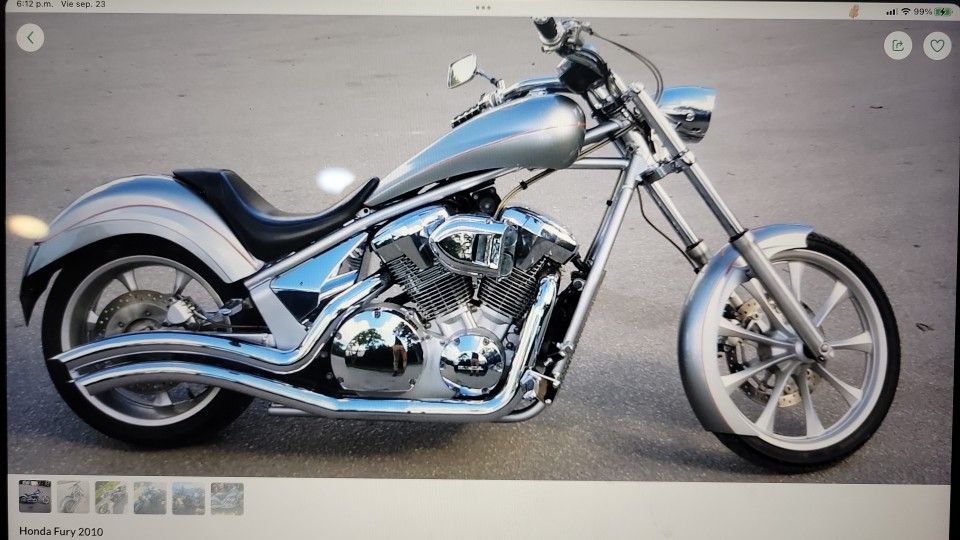 2010 Honda fury 1300 cil