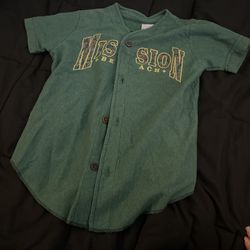 mission beach baby-tee button up