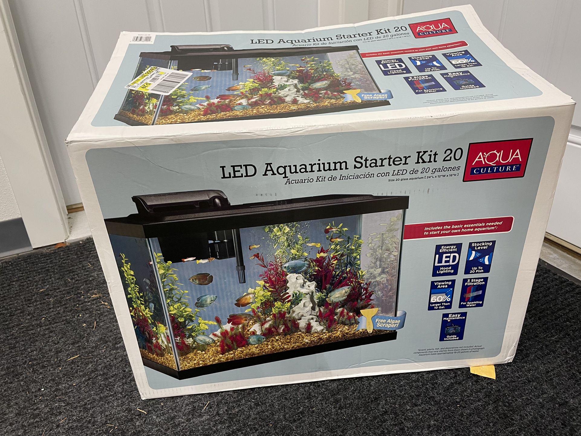 20 Gallon LED Aquarium 