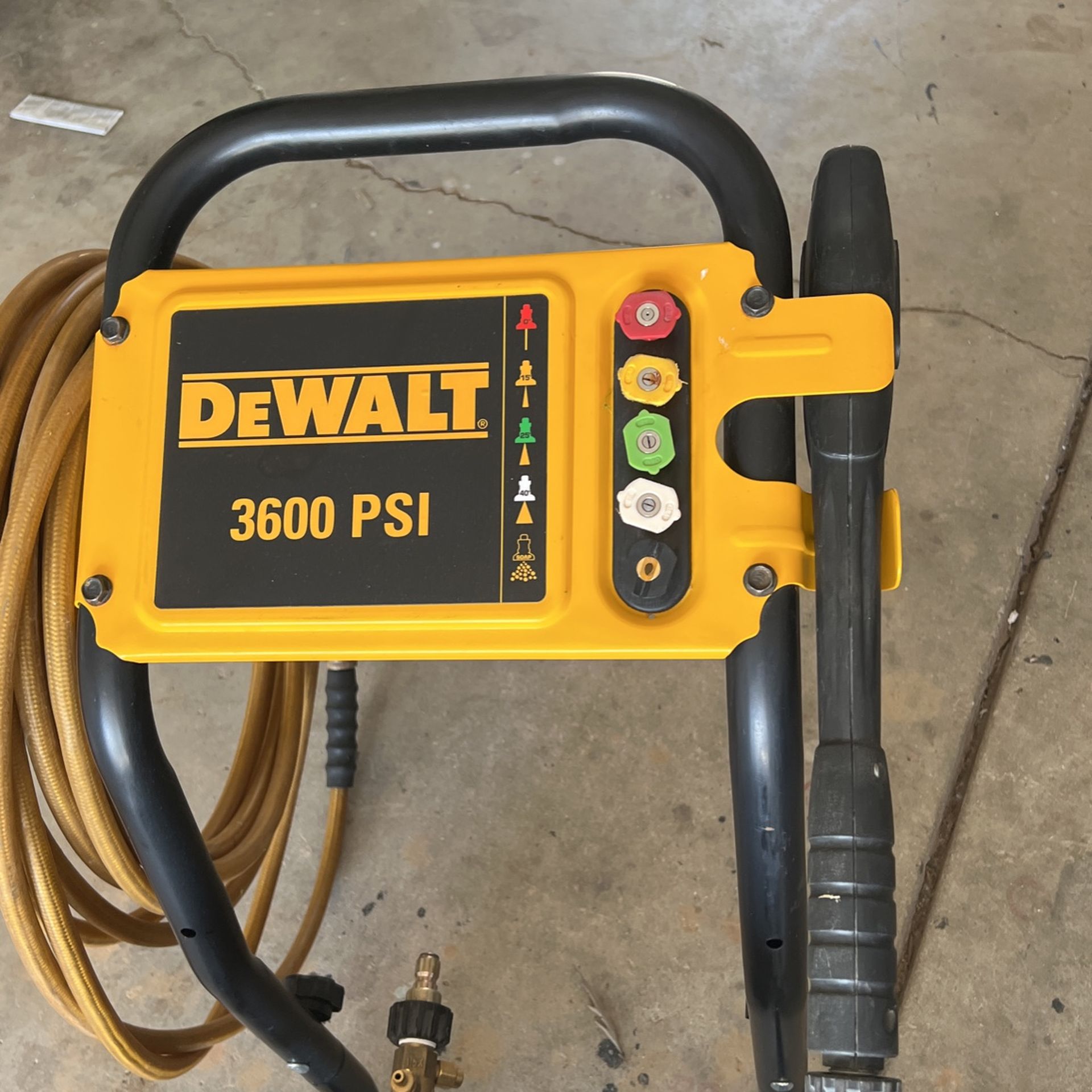 Dewalt 3600 PSI Pressure Washer for Sale in Riverside, CA OfferUp