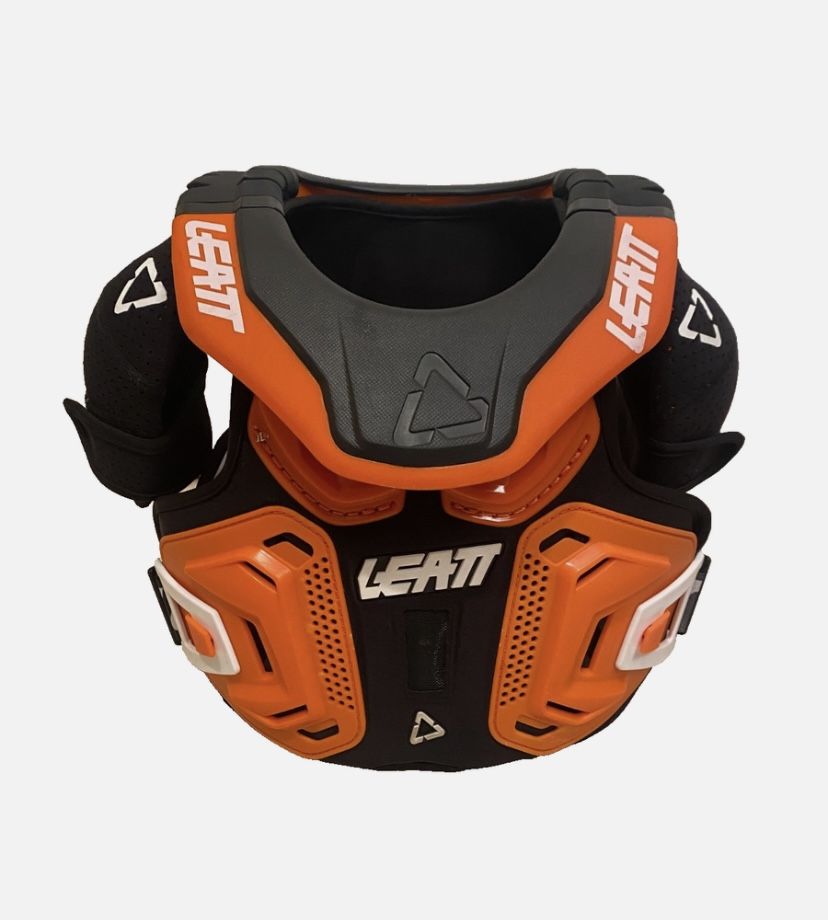 Leatt Fusion vest 2.0 Jr Junior (Orange - Small/Medium)
