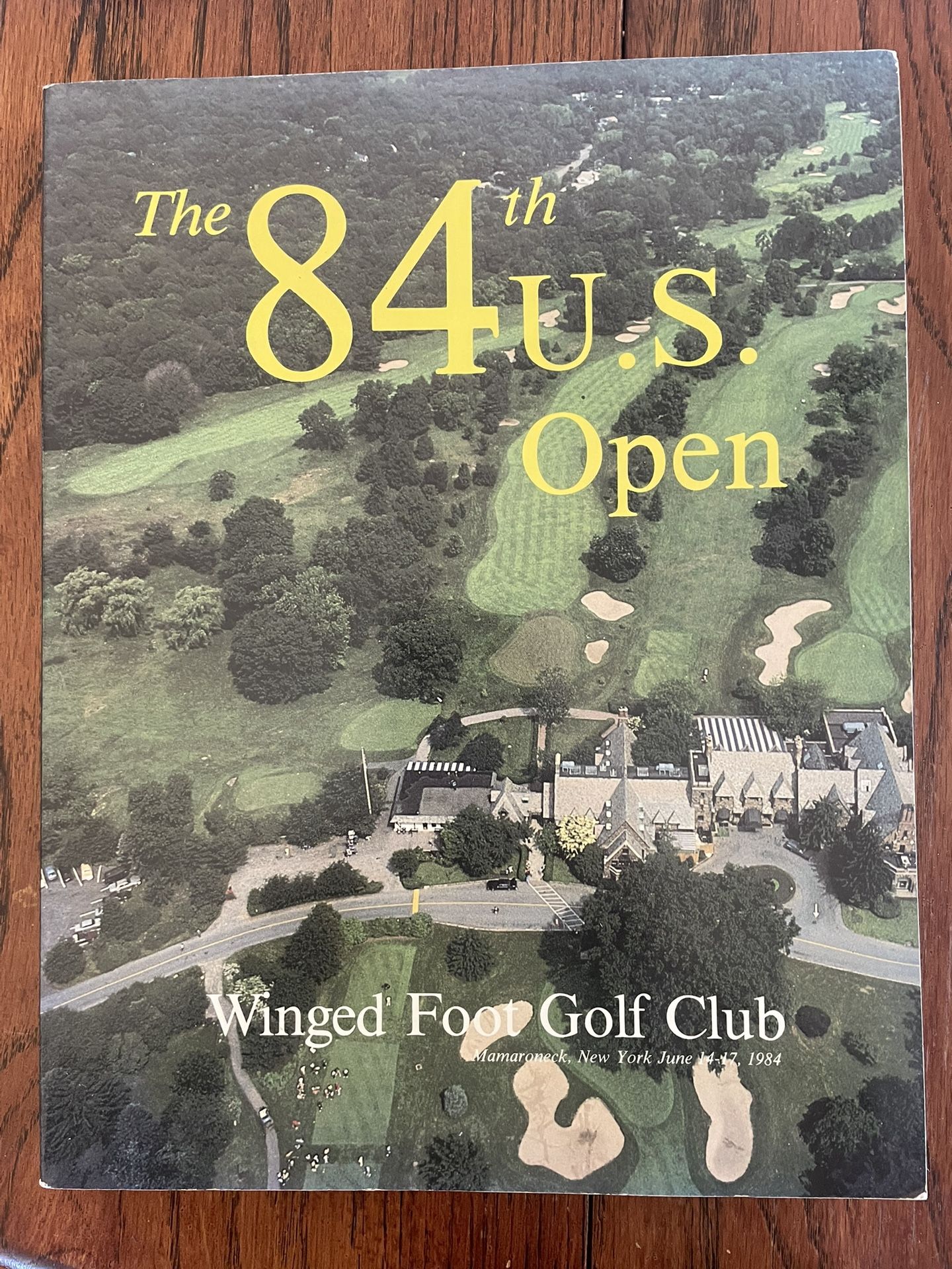 The 84th US Open Golf Magazine